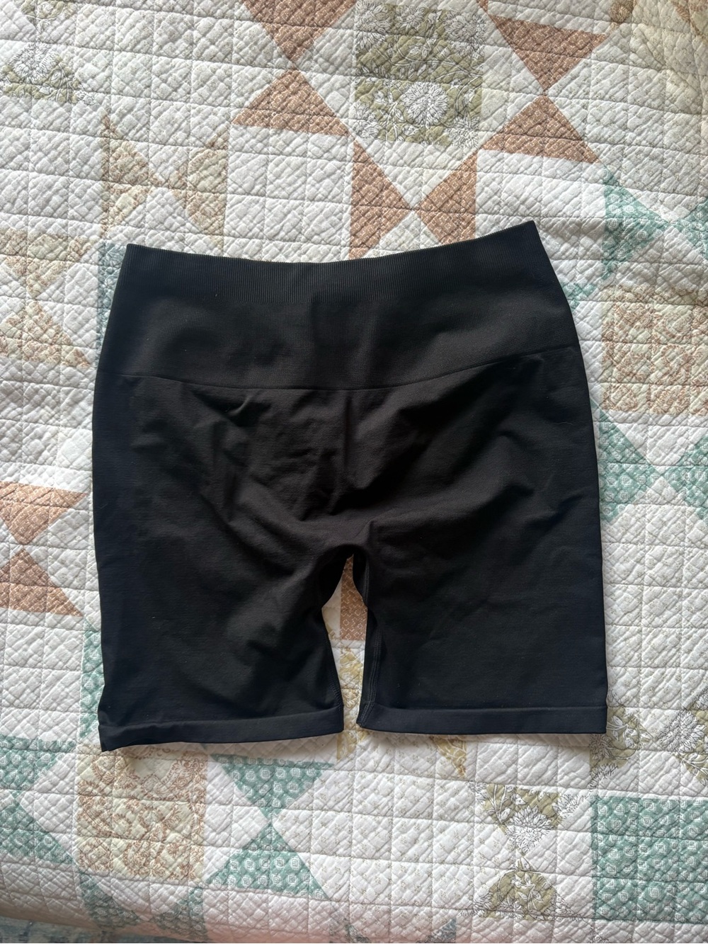 Black Women’s High-Rise Bike Shorts